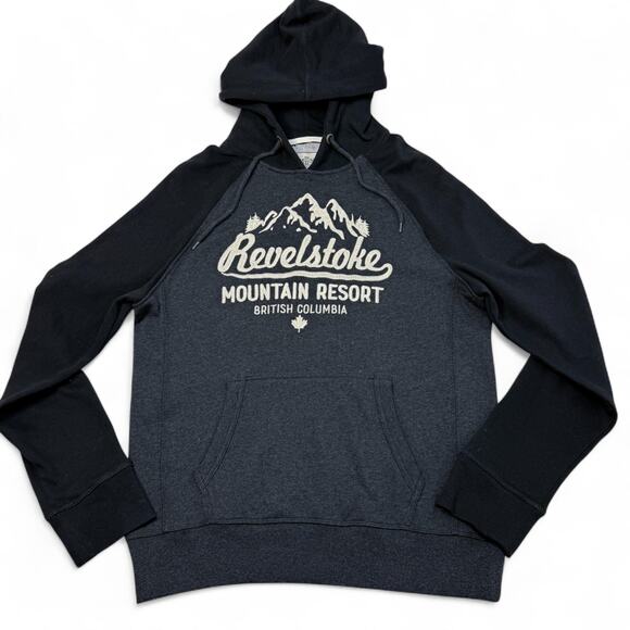 Campus Crew Revelstoke Mountain Resort Hoodie Mens Small Pullover Canada - Picture 1 of 10